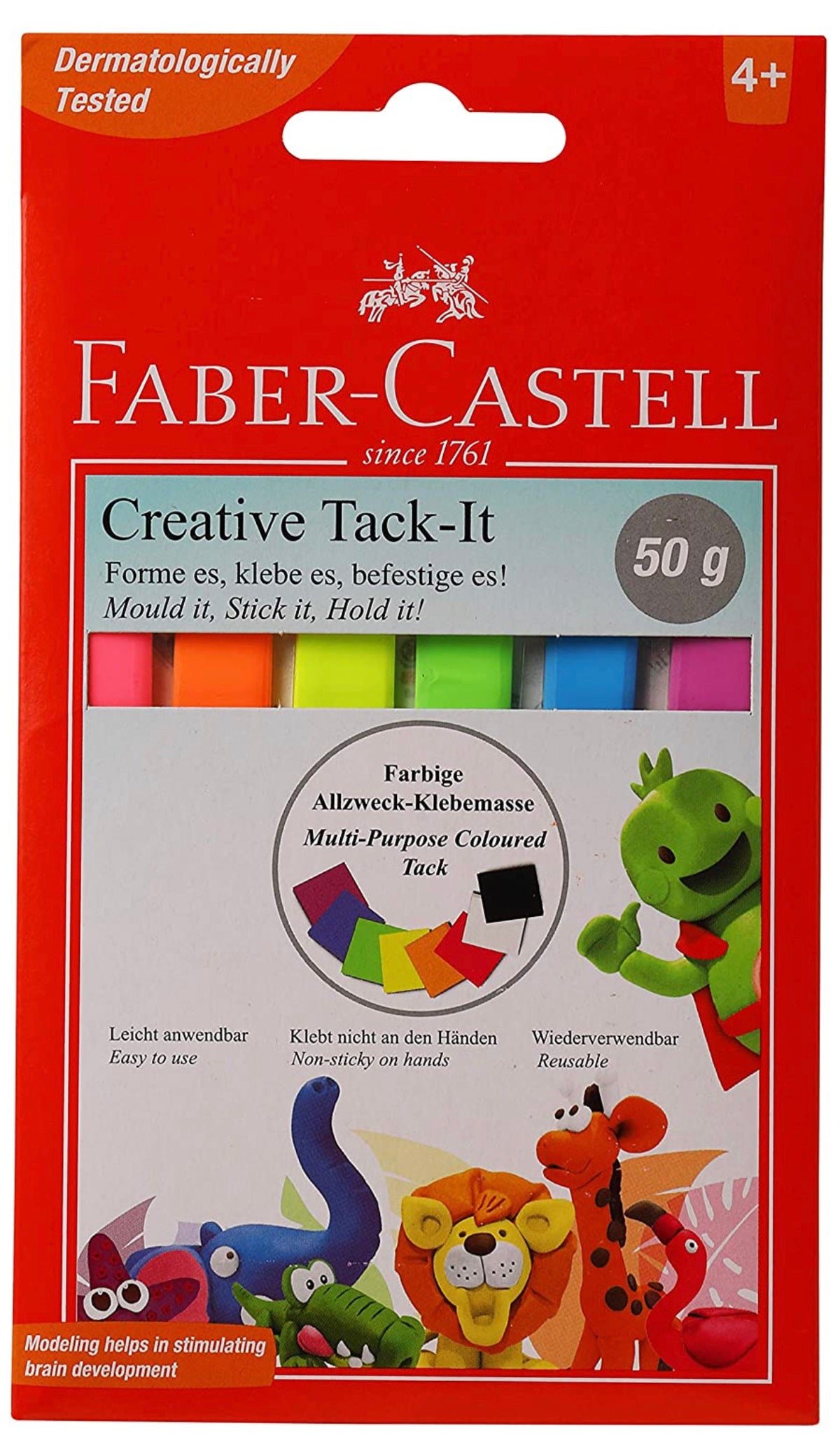 Faber-Castell Creative Tack-It(Multicolor) — Bansal Stationers